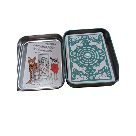 Ridleys Playing Cards Cat Lovers With Case Novelty Kitten Breeds - Picture 4 of 7
